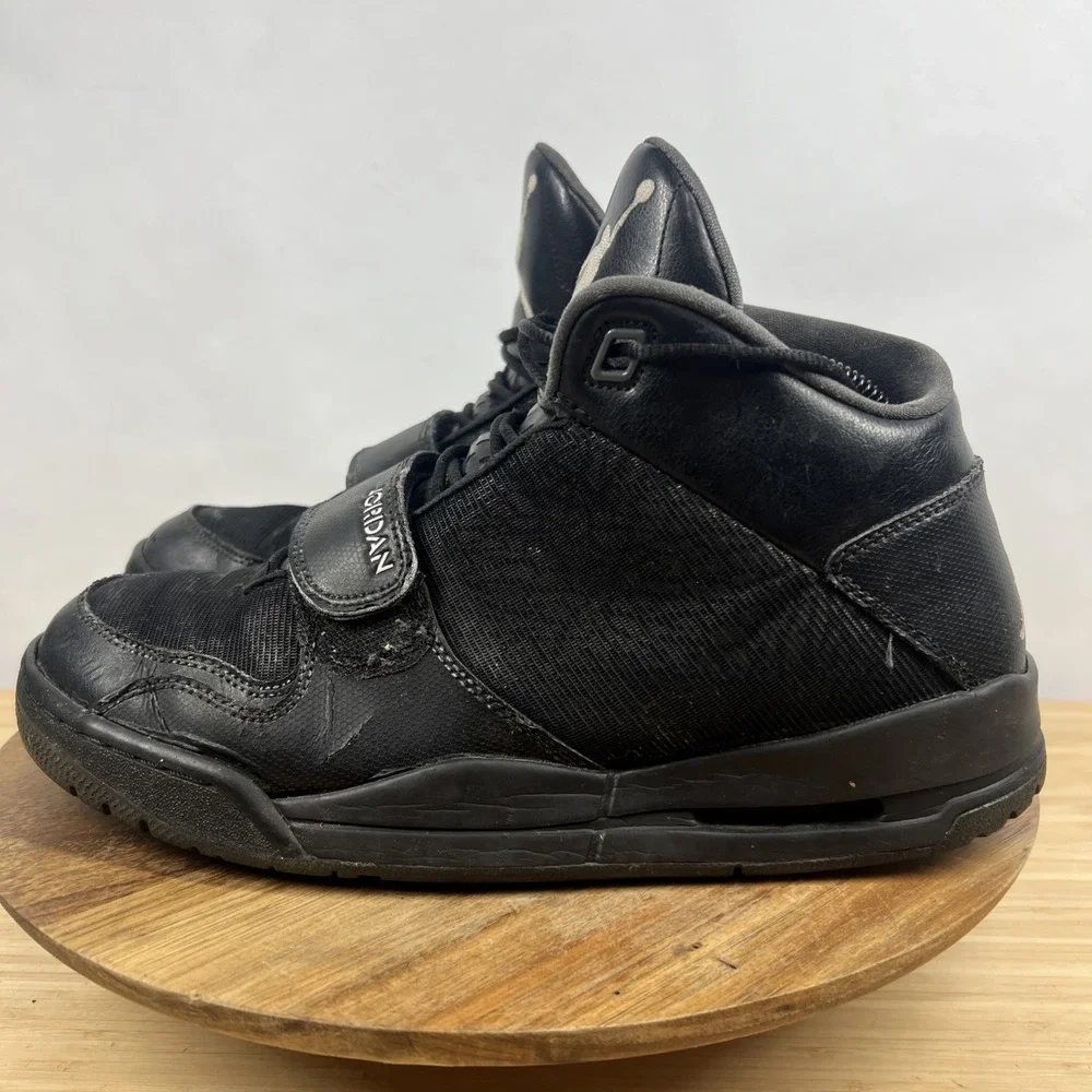 Nike Air Jordan Flight Club 90s Black 602661-010 Men's Size 9 Shoes